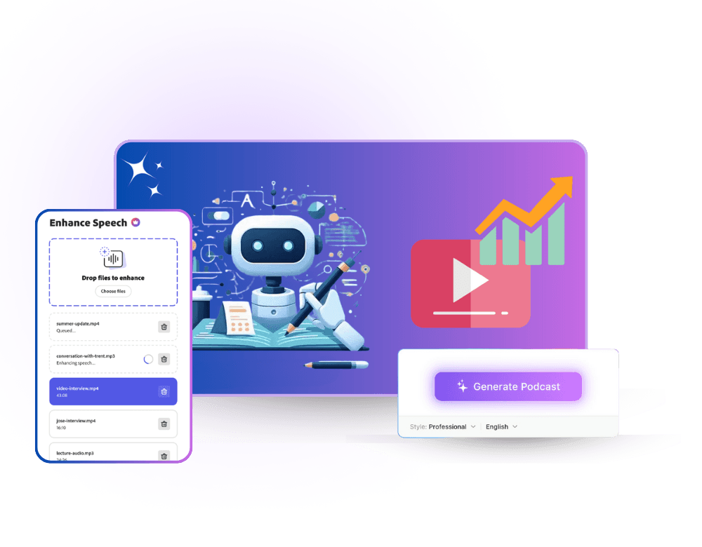 YouTube channel accelerator — screenshot of the Textalky workflow