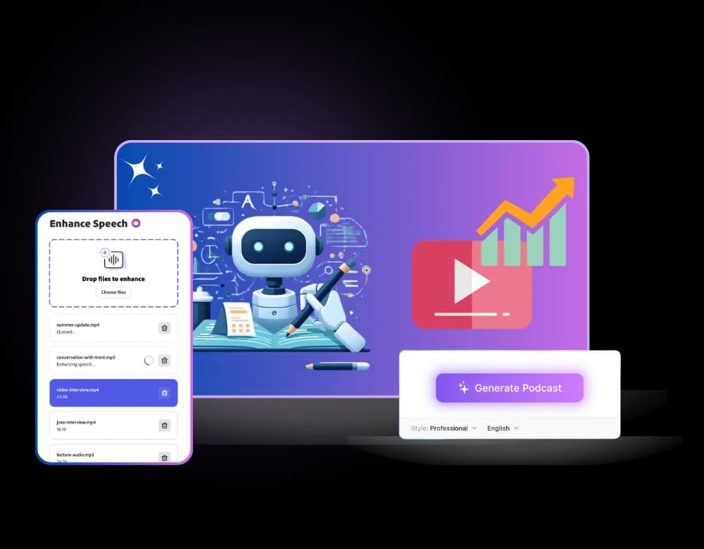YouTube channel accelerator - screenshot of the Textalky workflow